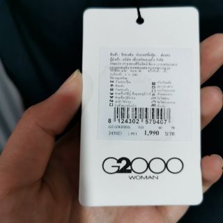 เสื้อ g2000 new with tag