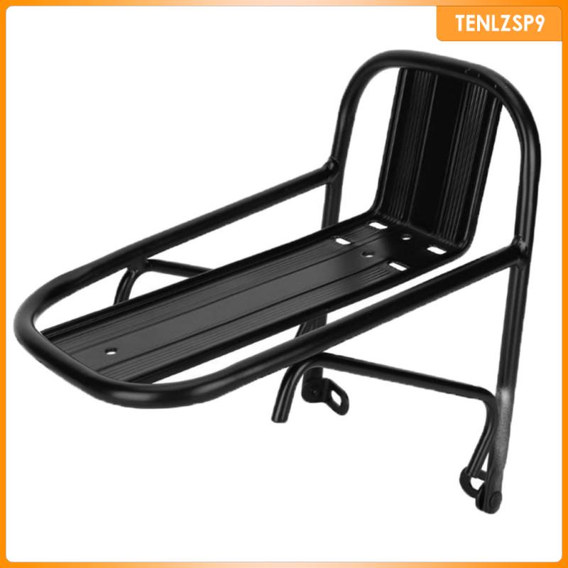 [ แร็คอลูมิเนียมอัลลอยด์ แร็คด้านหน้าจักรยาน 15 กก. สีดํา - รูปที่ 4