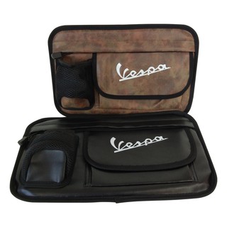 กระเป๋าเก็บของ กระเป๋าใส่ของ แขวนด้านหน้า สำหรับ Vespa GTS LX lxv Scarabeo Sprint 150(ไซร้ 15*9 นิ้ว)