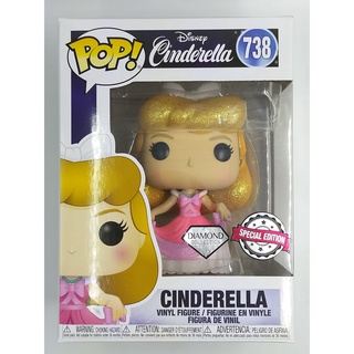 Funko Pop Disney - Cinderella [กากเพชร] : 738