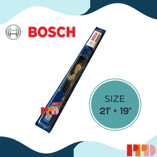 ใบปัดน้ำฝน BOSCH รุ่น ADVANTAGE  แพ็คคู่ ขนาด 21/19 นิ้ว รหัสสินค้า(3397010418)