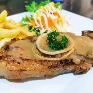 สเต็กเนื้อโคขุนพริกไทยดำ(140-150กรัม/ชิ้น)(10ชิ้น)มีทั้งแบบหมักและยังไม่หมัก