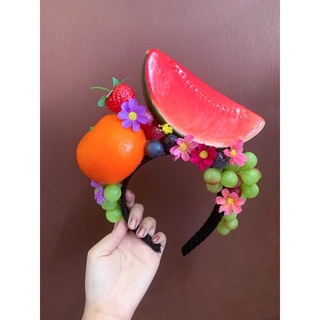 🍊พร้อมส่ง🍉!!! คาดผมผลไม้ คาดผมแตงโม คาดผมผลไม้รวม ที่คาดผมผลไม้ ที่คาดผมผลไม้รวม คาดผมส้ม