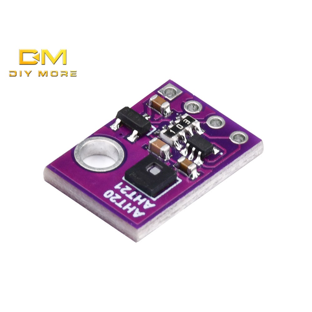 Diymore โมดูลเซนเซอร์วัดอุณหภูมิและความชื้น ความแม่นยําสูง AHT20 AHT21