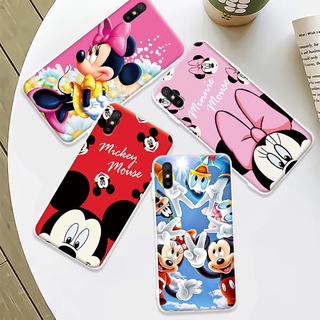 เคสโทรศัพท์มือถือนิ่ม แบบใส ลายมิกกี้ มินนี่เมาส์ สําหรับ Xiaomi Redmi 9 9A