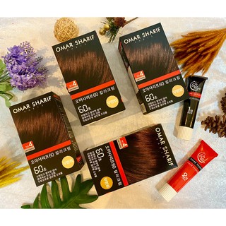 OMAR 60 SECOND COLOR CREAM Light Chestnut No. 4Set