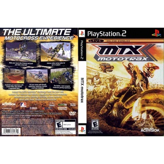 แผ่นเกมส์ PS2 MTX Mototrax   คุณภาพ ส่งไว (DVD)