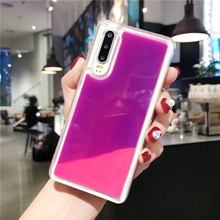 เคสโทรศัพท์มือถือแบบนิ่ม มีทรายไหล เรืองแสง สําหรับ Huawei P20pro Mate 20 pro P30 P30Pro Mate30