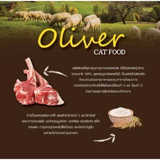 Oliver อาหารแมว โอลิเวอร์ แคท 10-15 กิโล - Oliver Cat Food 10-15 Kg