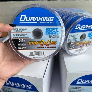 [ 📍ซื้อ 2 ชิ้น ลด 2% ] ✨️ สาย PE Duraking Maxis Soft Brad X8 100m.