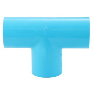 ท่อประปา ข้อต่อ ท่อน้ำ ท่อPVC ข้อต่อสามทาง-หนา SCG 2 นิ้ว สีฟ้า FAUCET TEE SOCKET PVC SCG 2" LITE BLUE