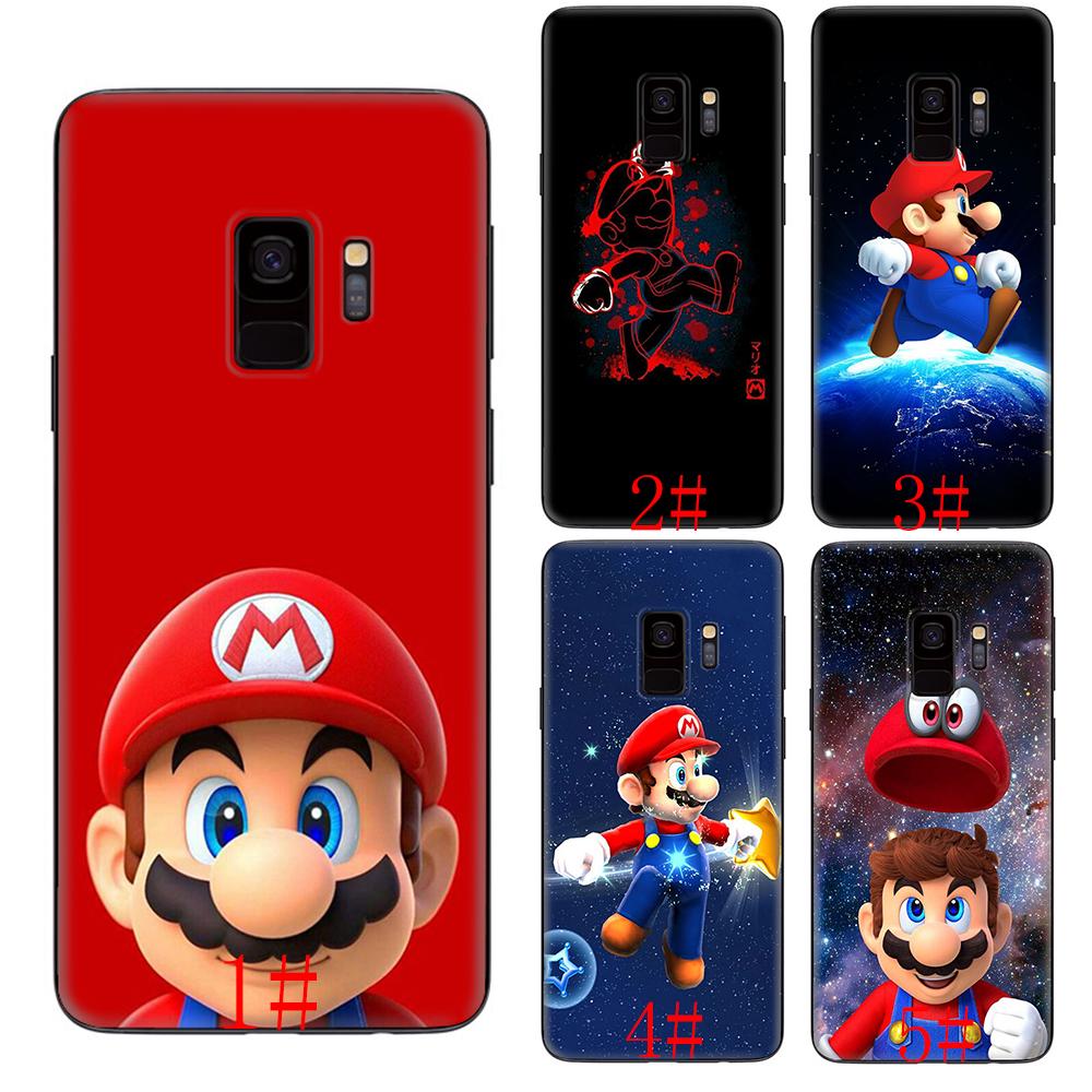 เคสโทรศัพท์ซิลิโคนแบบนิ่ม 87 ซูเปอร์มาริโอ samsung s 6 s 7 s 8 s 9 s 10