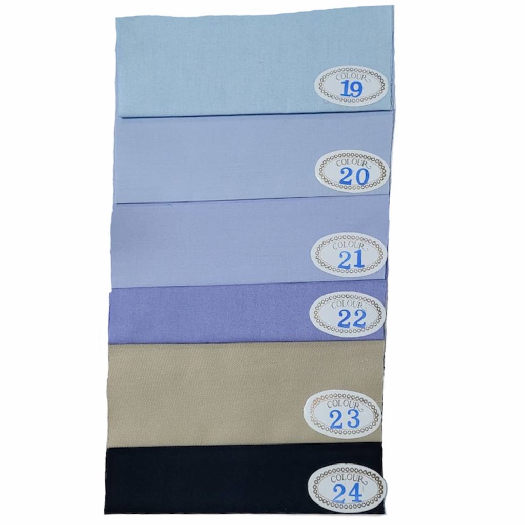 ผ้าคอตตอนTC ผ้าเมตร ทีซีสีพื้น หน้ากว้าง 58 นิ้ว (ขายเป็นเมตร) TC FABRIC ขายเป็นเมตร ร้านจุกจิก ราคา ถูกที่สุด ดีลบีเคเค แกลเลอรีภาพที่ 2