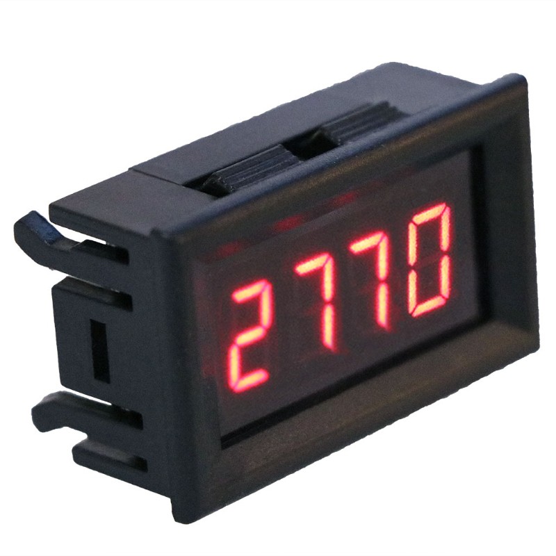 2 in 1 led มาตรวัดรอบเครื่องยนต์ดิจิตอล rpm โวลต์มิเตอร์สําหรับรถยนต์