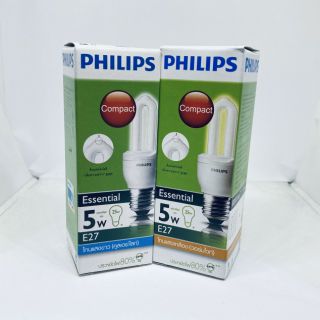 PHILIPS หลอดประหยัดไฟ ESSENTIAL 5W