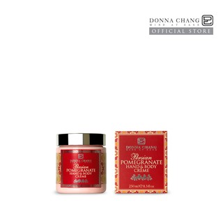 DONNA CHANG Hand &amp; Body Cream Pomeganate 250 ml. ดอนน่า แชง ครีมบำรุงผิว ดูแลผิวกาย