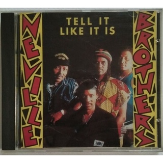 ซีดีเพลง NEVILLE BROTHERS Tell it Like it Is (Live/Concert) *RARE* CD Music