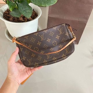 used Lv Pochette วินเทจ ปี 2001 ❌เช็คก่อนสั่งนะคะ❌