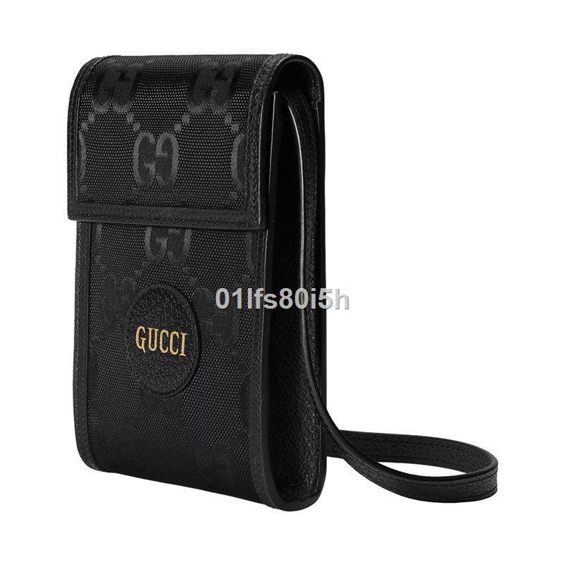 ขาย✼♨ของขวัญทานาบาตะ GUCCI Gucci unisex Off The GridGG pattern mini crossbody mobile phone bag