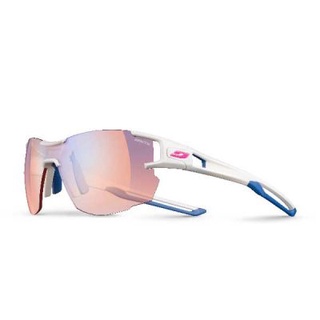 JULBO AEROLITE AF LIGHT WHITE/BLUE/GREY-ZEBRA LIGHT RED - แว่นกันแดด