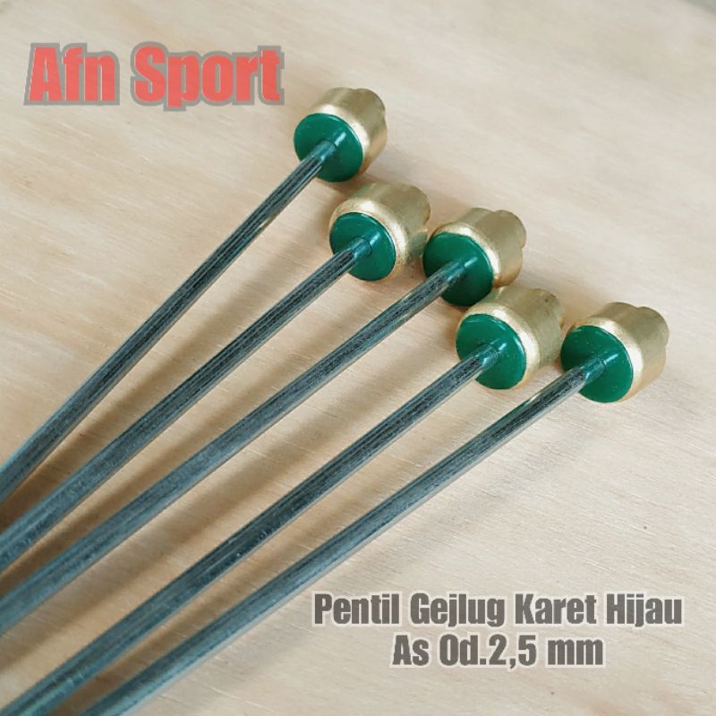 Hijau PUTIH วาล์ว Gejlug ยางสีเขียว/ขาว