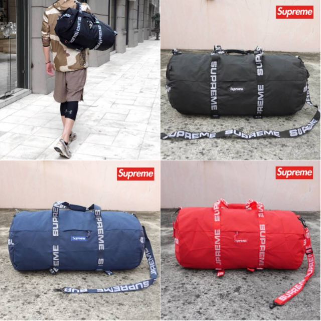 supreme large duffle bag ss18