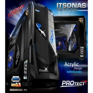 ITSONAS ATX Case (NP) Protect (Black)