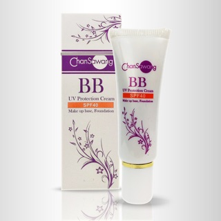 ส่งฟรี กันแดดผสมรองพื้น BB SPF 40 (BB UV Foundation SPF 40) จันทร์สว่าง