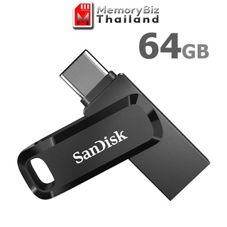 SanDisk Ultra Dual Drive Go 64GB USB 3.1 Gen1 Flash Drive Type-C Speed 150mb/s (SDDDC3-064G-G46) แฟลชไดรฟ์ รับประกัน 5ปี