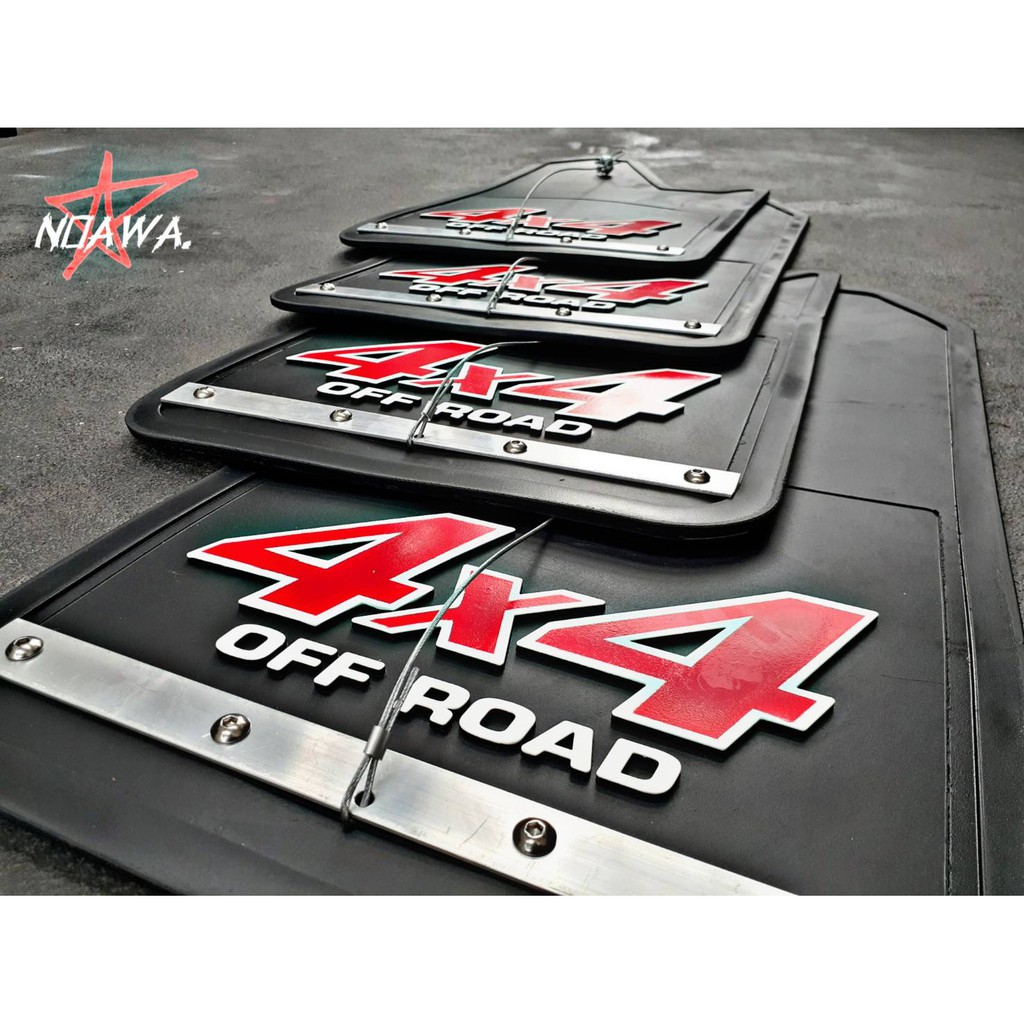 บังโคลน กันโคลน  4×4 OFF-ROAD เพลทอลูมิเนียม ราคา ถูกที่สุด โปรบีเคเค แกลเลอรีภาพที่ 2