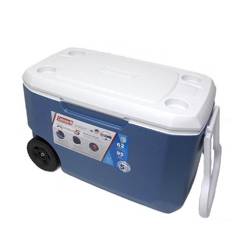 Coleman X-treme wheeled cooler 62Qt