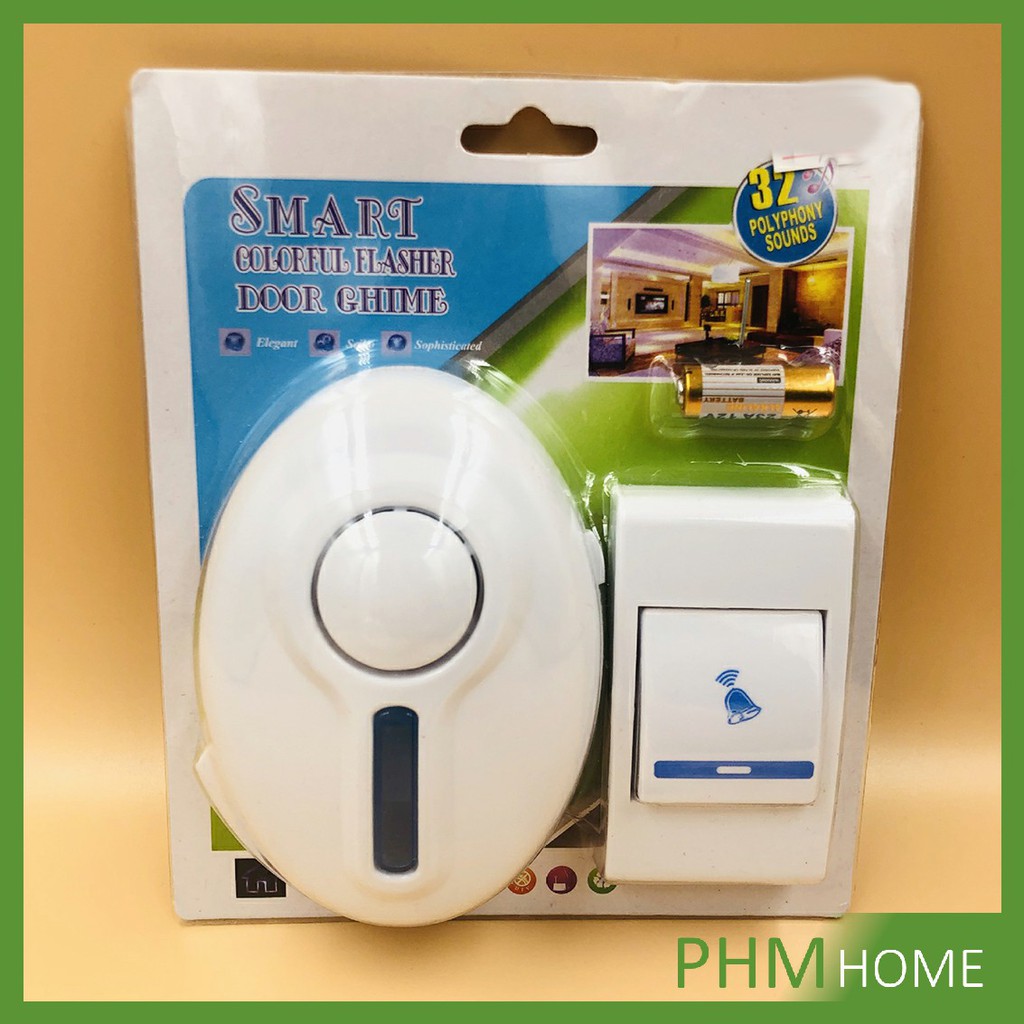 ออดไร้สายออดรีโมท ระยะไกล กริ่งไร้สาย wireless door bell