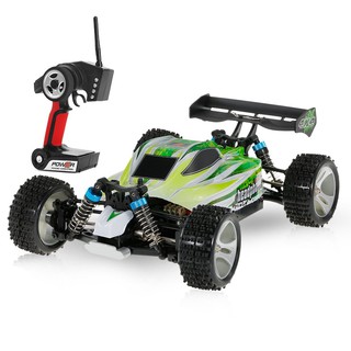 รถ BUGGY OFF ROAD บังคับวิทยุ ขนาด 1:18 อัตราความเร็วสูงสุด 70 กม./ชม. ขับเคลื่อนสี่ล้อ ตัวรถกันน้ำ วิ่งได้ทุกสภาพถนน