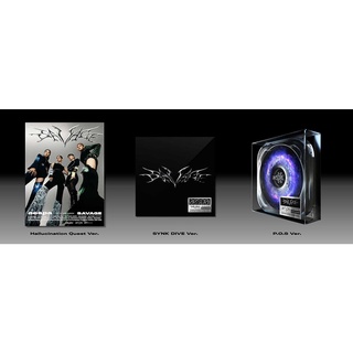 AESPA [Savage] 1st Mini Album Hallucination Quest/P.O.S/SYNK DIVE version + Store Gift