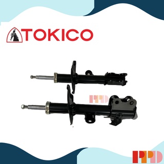 TOKICO โช้คอัพ โทคิโคะ Struts Oil น้ำมัน คู่หน้า TOYOTA AVANZA ปี 2004-2010 รหัส 48510-BZ040 (รหัสสินค้า A2306 , A2307)