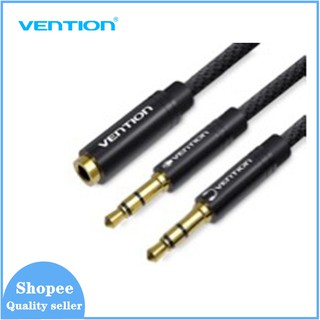 Vention 3.5 mm Female to Male 3.5 mm AUX Mic aduio Y Splitter Cable