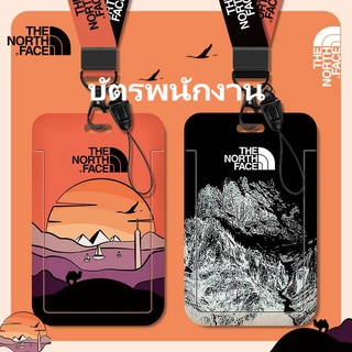 [รูปแบบใหม่]The North Face พร้อมส่ง พวงกุญแจ บัตรรถบัส บัตรนักเรียน บัตรนักเรียน ป้ายชื่อ บุคลิกภาพ สไตล์เรียบง่าย Card Holder สายคล้องบัตร ป้ายห้อยบัตร