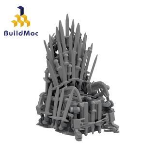 Buildmoc ของเล่นตัวต่อเลโก้ รูป Game of Thrones เสริมการเรียนรู้เด็ก DIY