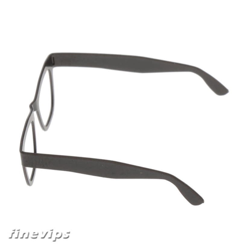 1:6 Scale Glasses Frame for 12inch Action Figures Male Female Soldiers Black