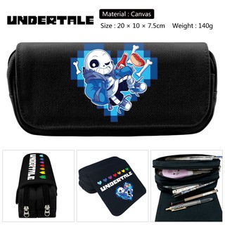 undertale sans 3 d กระเป๋าใส่ดินสอลายการ์ตูน