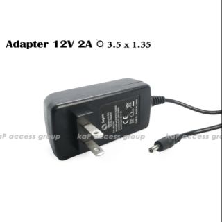 Adapter 12V 2A (3.5 x 1.35) ,(5.5*2.5)A