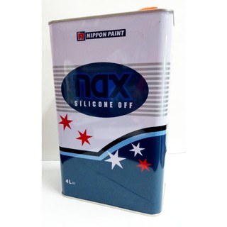 น้ำยาเช็ดคราบ NAX SILICONE OFF ขนาด 4 ลิตร แนกซ์ ซิลอโคน อ็อฟ 101