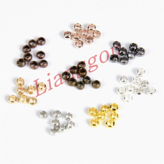 【P2S109】500pcs/lot 2-3 mm Stopper Spacer Beads For Diy Jewelry Making