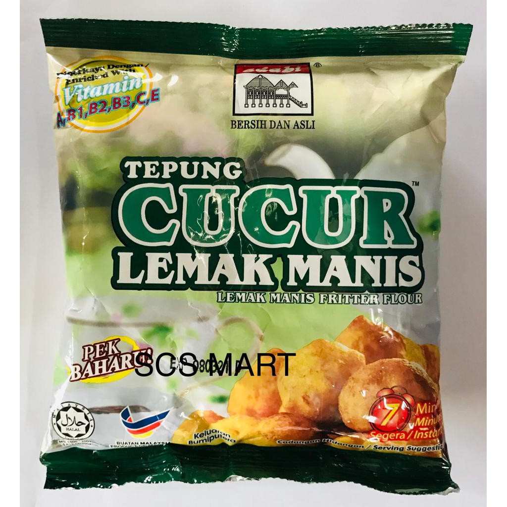 Adabi Lemak Manis Fritter Flour 200g Tepung Cucur Lemak Manis