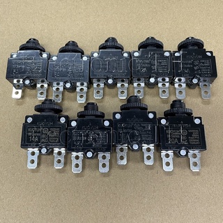 สวิทช์เบรกเกอร์ Overload protector Thermal Circuit Breaker KUOYUH 88 series 10A 16A 20A