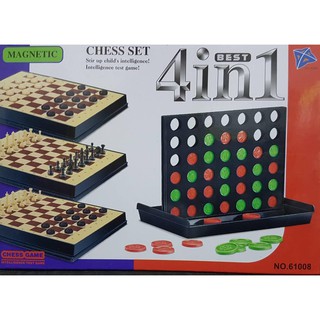 CHESS SET 4 IN 2 เกมกระดานหมากรุก