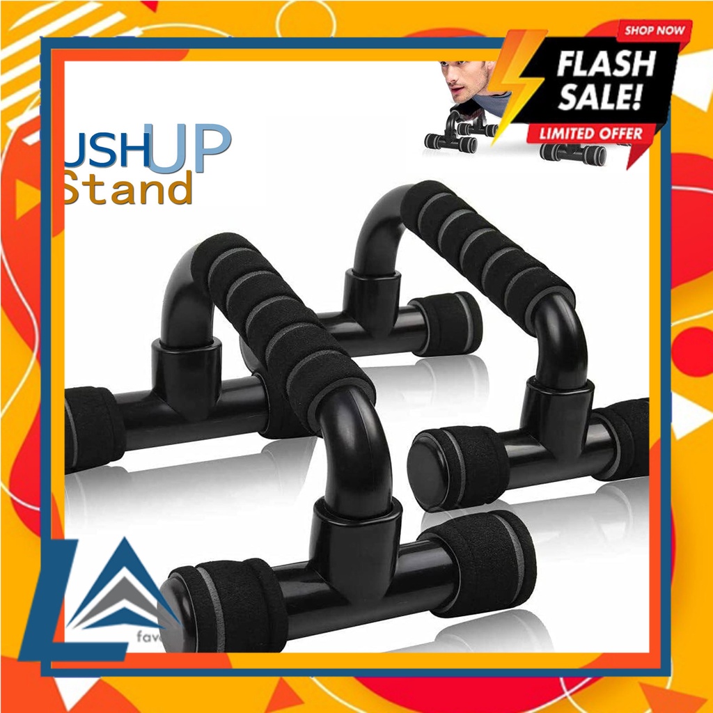 (LA Favorite). Push Up Stand Bar / Power Push Up Bar Push Up Aids อุปกรณ์ออกกําลังกายที่บ้าน