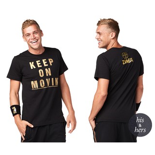 Zumba Keep Movin Tee (เสื้อยืดออกกำลังกายซุมบ้า)