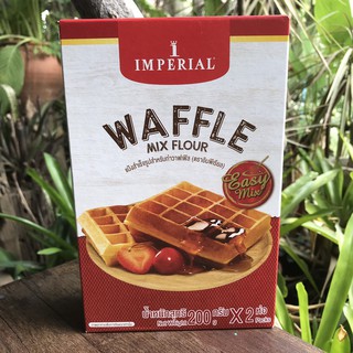 อิมพีเรียล แป้งวาฟเฟิล สำเร็จรูป WAFFLE Mix Flour 200 กรัม x 2 ห่อ