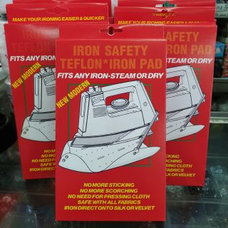 แผ่นรองรีด IRON SAFETY แผ่นรองเตารีด คุณภาพดีมาก 110 บาท